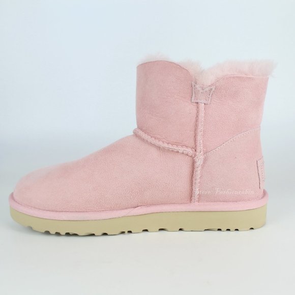 NEW UGG Mini Bailey Button Bling Boots - Comfort Warm Winter Shoes - Picture 8 of 14